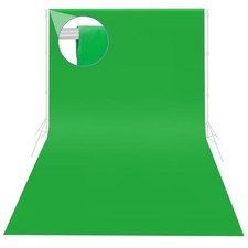 JINSUI Green Screen Backdrop, Large Background Fabric 10x20 ft 10x20ft