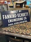 Vintage Original Heavy Metal Porcelain Philadelphia Pa. Sign