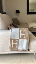 Luxury Minimalist Throw Blanket Neutral  Modern Home Decor Sofa Bed Throw