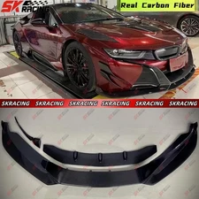 Forged Carbon/Carbon Fiber Front Bumper Lip Diffuser Kits Fits For BMW i8 14-20