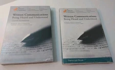 THE GREAT COURSES DVD & Guide Written Communications Being Heard & Understood