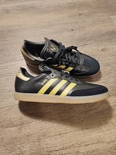 Adidas Samba Messi IH8159 Sneaker Athletic Black Gold Men's Size 9.5 Soccer