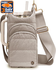 Water Bottle Holder with Strap 30/32 oz, Crossbody Water Bottle Carrier Bag