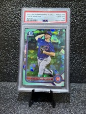 2022 Bowman Chrome Draft Sapphire Cade Horton - Aqua - #1/20 - PSA 10 - GEM MT!