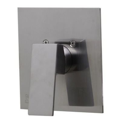 ALFI AB5501-BN Single-Handle Shower Valve Mixer - Brushed Nickel