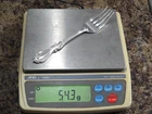 Towle Sterling Silver 6 3/4" Queen Elizabeth I Salad Fork 54 Grams Use or Scrap
