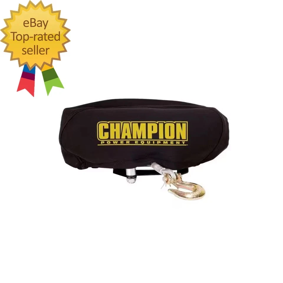 Cubierta de cabrestante de neopreno mediana para 4.500 libras. Cabrestantes Champion Foto 3 de 3