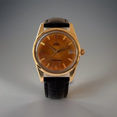 Omega Seamaster 14701-61 SC Tropical Dial 1960’s Automatic Men’s Watch  Vintage