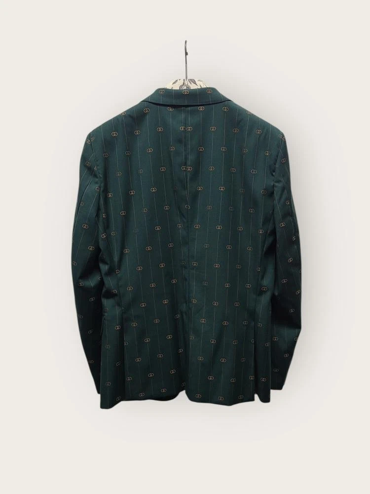 Gucci Set Tuta Jacquard Verde Fai da Te Multi Logo GG 46 44033085