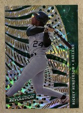 2021 Panini Chronicles Revolution Rickey Henderson Fractal #26