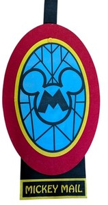 Disney Parks Resorts VIP Mickey Mouse Mickey Mail Felt Door Cover Hanger