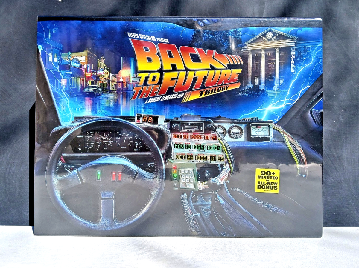 Back To The Future Trilogy 40th Anniversary Limited Edition 4K