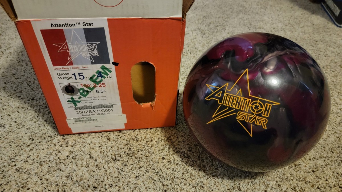 Roto Grip Attention Star Xblem Bowling Ball | 15 Pounds