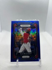 2024 Panini Prizm Elly De La Cruz Blue Prizm /199 Reds #192