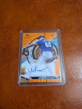 2023 Topps Finest Orange Refractor /25 Max Castillo #FA-MCAS Rookie Auto RC