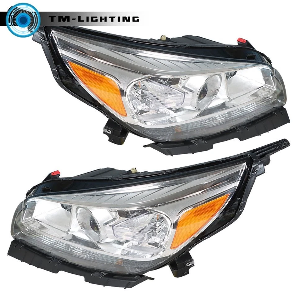 Conjunto proyector faros halógenos cromados para Chevrolet Malibu 2013 2014 2015 Foto 2 de 4