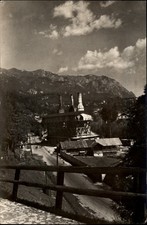 RPPC Casa Scanteii Sinaia Prahova Romania vintage postcard m343
