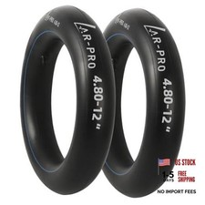 Replacement 4.80-12" Heavy-Duty Inner Tubes for ATVs, Lawn and 4.80-12 TR-13