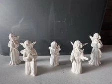 Porcelain Angel Figurines - Vintage HUMMEL GOEBEL - Set of 5!