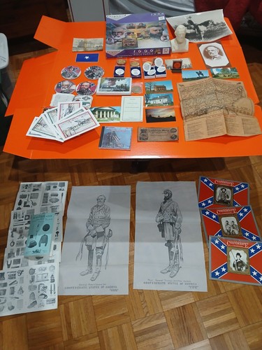 Large Confederate Civil War Collection