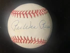 "PEE WEE REESE" - HOF'R - BROOKLYN DODGERS -  AUTOGRAPHED  BASEBALL  - EXC  COND