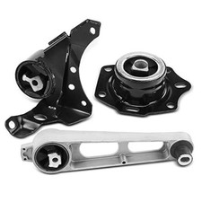 3PCS Engine Motor Mount and Transmission Mount Set Compatible with 3PCS Set