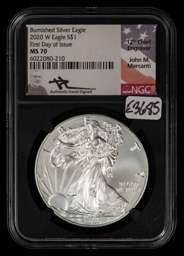 Listing for fcgcoins (16 2020 Burnished ASEs)