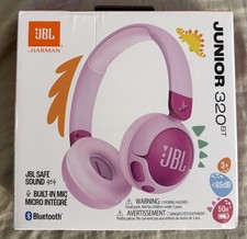 NEW JBL Junior 320BT Kids Wireless Bluetooth On-Ear Headphones for Kids Purple
