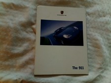 PORSCHE 911  DEALERSHIP SALES BOOKLET  2000