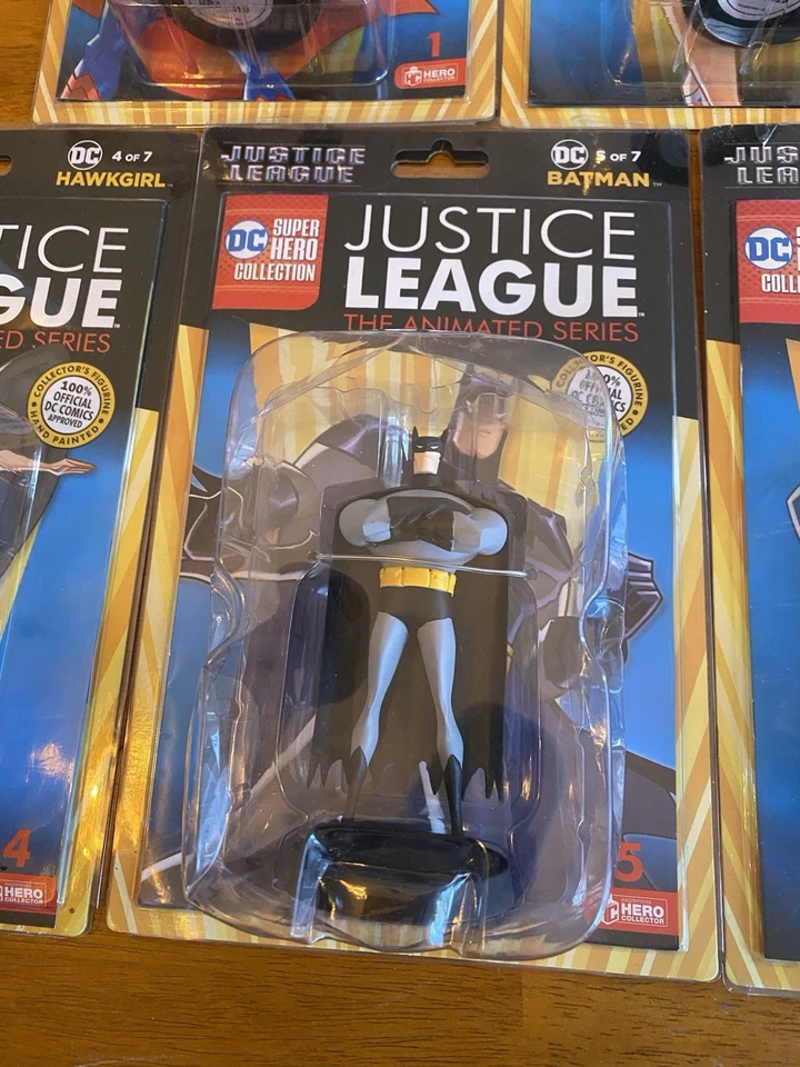 DC Comics Eaglemoss Hero Collection Liga de la Justicia Serie Animada Foto 4 de 4
