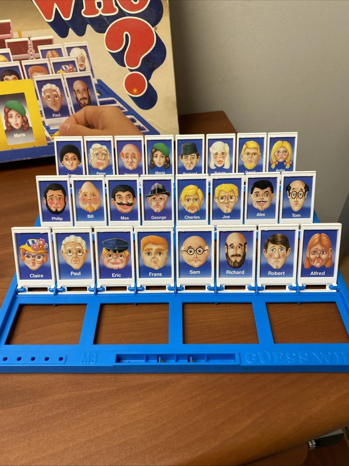 Vintage Guess Who Board Game 1987 Milton Bradley-Good condition. READ - Image 3 of 4
