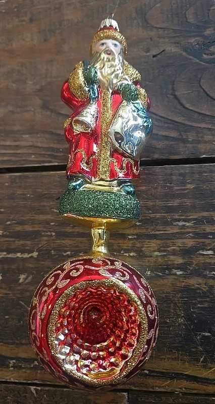 Kurt Adler Santa Ornament