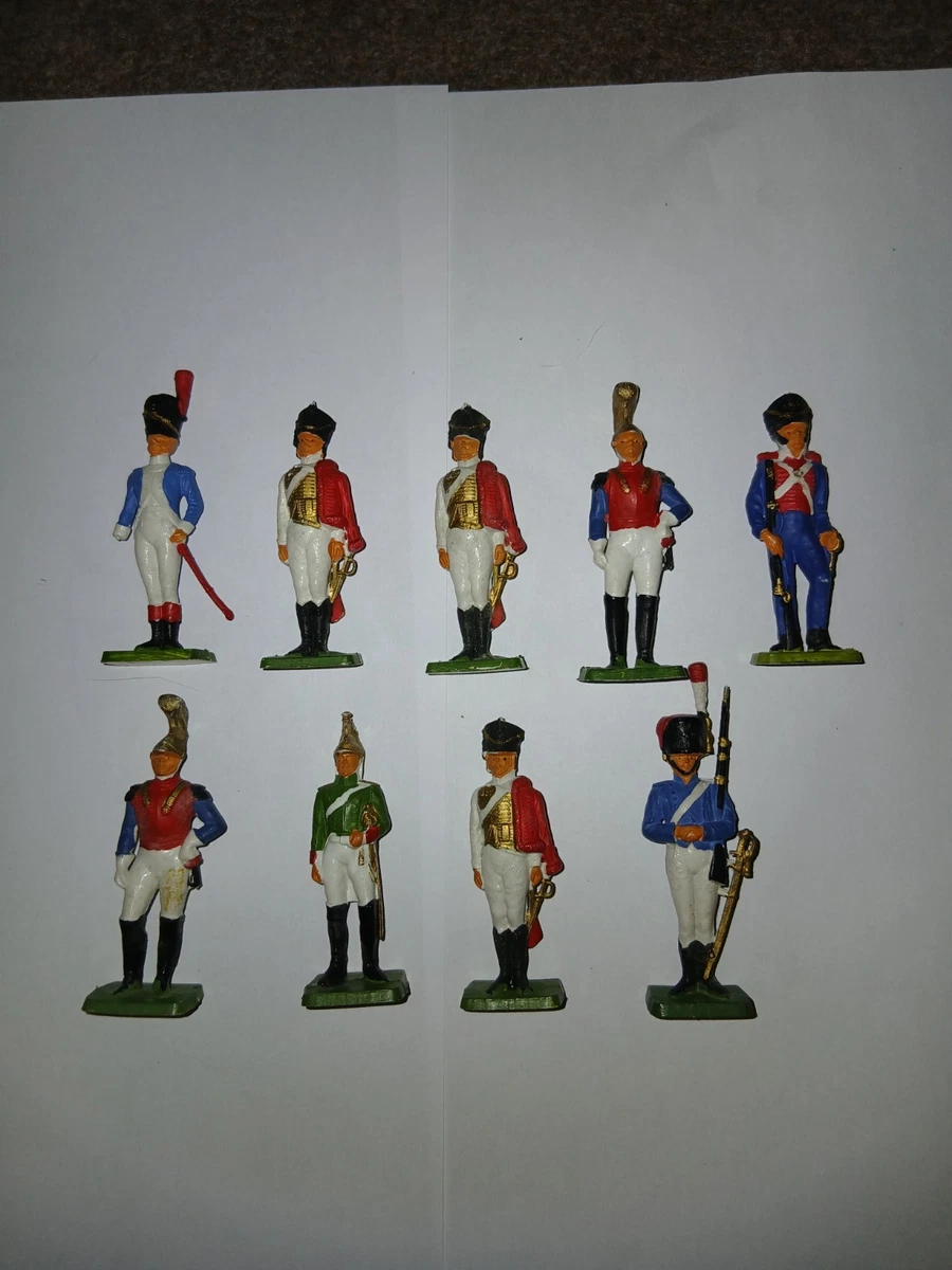Petits soldats premiers empirés Starlux, echelle 1:32 (60mm