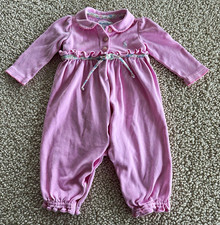 Ralph Lauren Bubble Romper Ruffles Pink Size 6 months