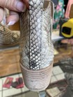 DOLCE VITA PERFORATED BOOTIE SNAKE PRINT LEATHER WOMENS SIZE 7.5 — photo 3