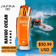 Navigo Ocean Homme For Men - Factory Sealed - Original bottle - NEW