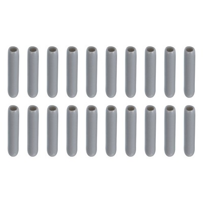 Screw Thread Protector Cover Rubber End Caps for Screw 1/8''(3mm) ID/Grey/50pcs