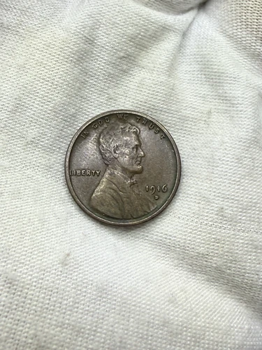 1916-D Lincoln Cent   VF+    B183
