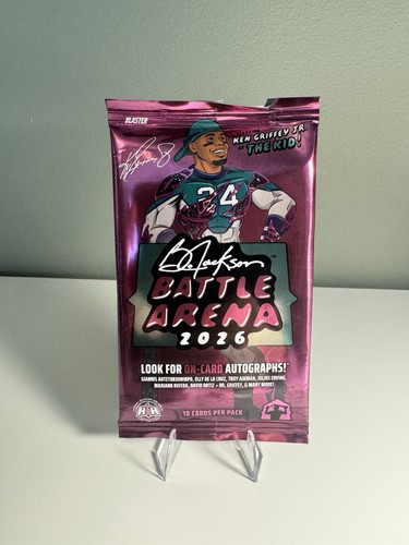 Bo Jackson Battle Arena 2026 Lot 10 Cards Maverick (entire pack)