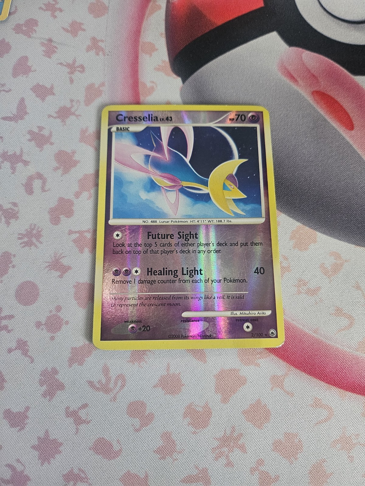 Cresselia 2/100 Majestic Dawn Reverse Holo