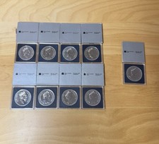 Canada RCM Commemorative Silver Dollar Lot of 9 1988–1998
