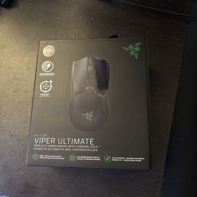 #ad #ad Razer Viper Ultimate Hyperspeed Lightest Wireless Gaming Mouse amp; RGB Charging $79.99