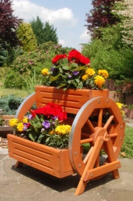 DEKO SHOP HANNUSCH Scala per fiori panca per fiori, scala per piante larghezza 60 cm in legno completamente trattato