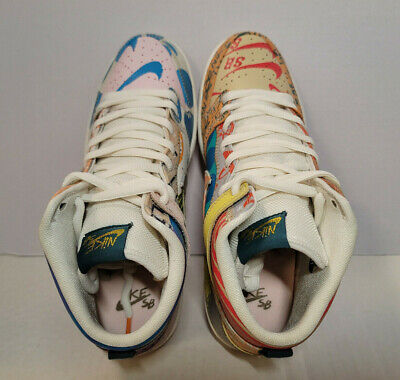 Nike SB Zoom Dunk High Thomas Campbell 'WHAT THE'