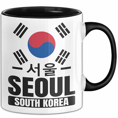 Seoul Tasse Geschenk Südkorea South Korea Kpop Kaffee-Tasse