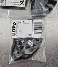 Listen La-401 Universal Ear Speaker, Lot Of 9