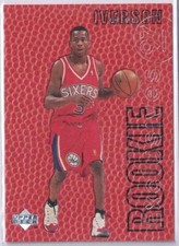 1997 Upper Deck ALLEN IVERSON Rookie Exclusive #R1 76ers