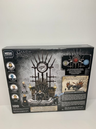 Mega Construx Game of Thrones: The Iron Throne Building Set New - Picture 6 of 7