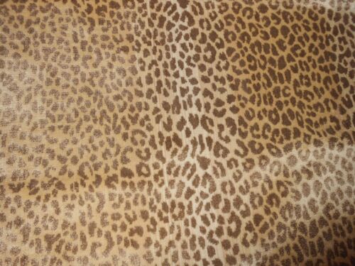 4Y new Clarence House KALAHARI cut velvet fabric in NEUTRAL animal design - Afbeelding 1 van 7