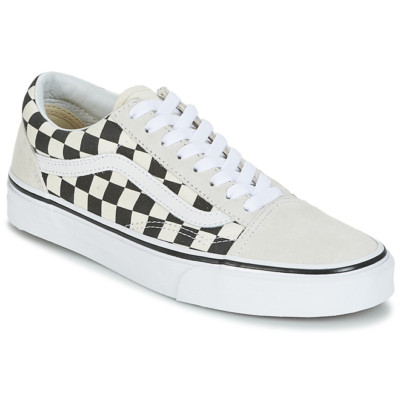 VN0A38G127K1 VANS Old Skool Checkerboard (White) Men Sneakers Size 8 | eBay